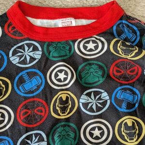 Marvel Kids Superhero Costume - Black with Red, Blue, Green, Yellow